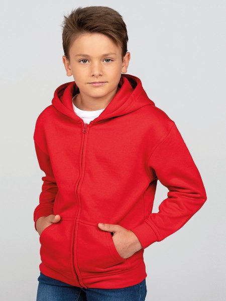 KID SWEATSHIRT HOODED FULL ZIP SWRKHOOD