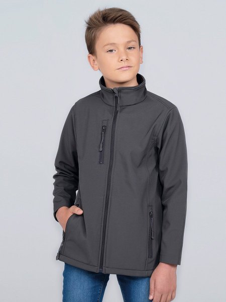 KID SOFTSHELL JACKET FULL ZIP SOFTJACKID