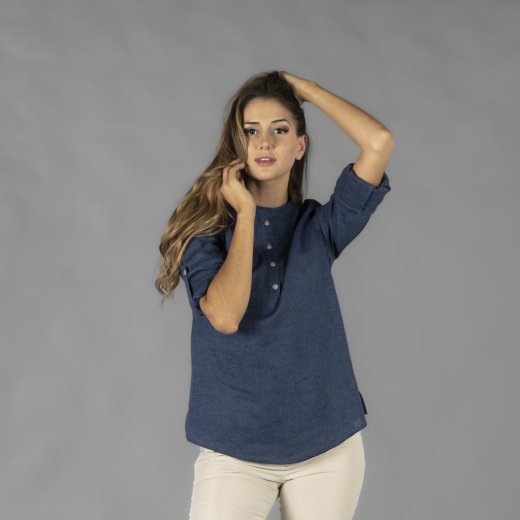 camicia-donna-lino-cotone-collo-coreana-kaula-marino-2.jpg