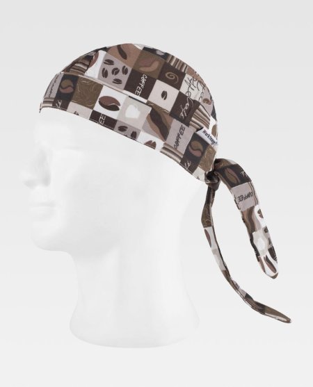 BANDANA STAMPA CAFFE' M629