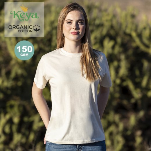 T-Shirt Donna Keya Cotone Organico 150g