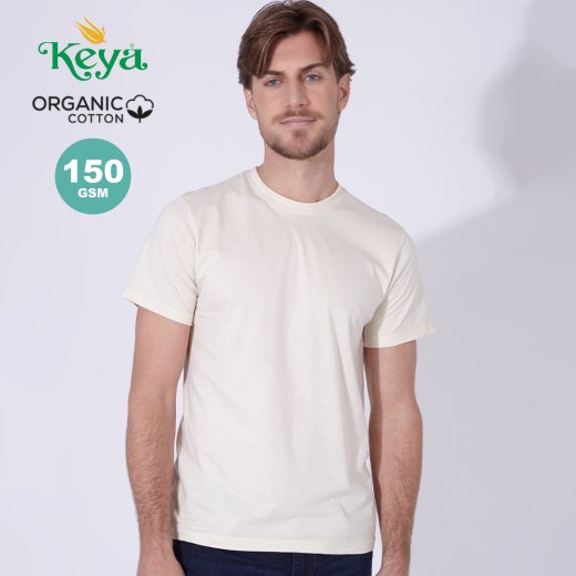 T-Shirt Adulto Keya Cotone Organico 150g